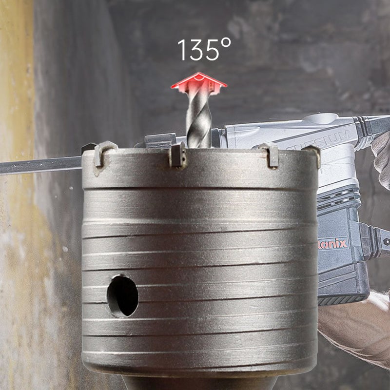 Naotstore - Impact Resistant Wall Puncher Electric Drill Accessories