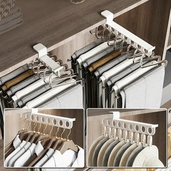 Naotstore - Intelligent pull-out slide trouser rack