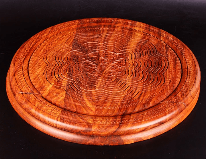 Naotstore - Handmade wood carving fruit plate