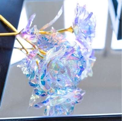 Naotstore - Captivating Luminous Golden Rose