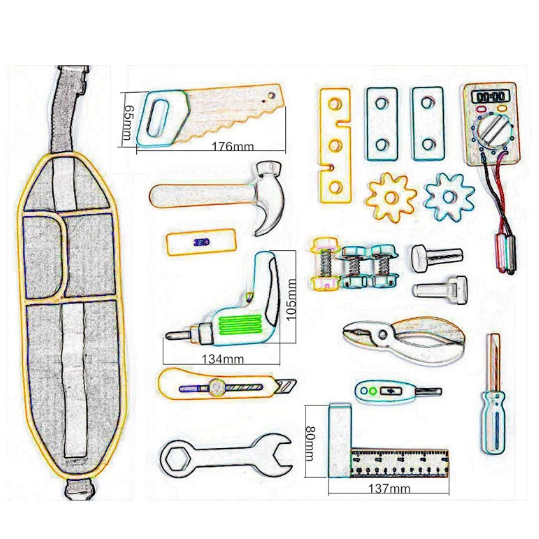 Naotstore - Construction Tool Toy