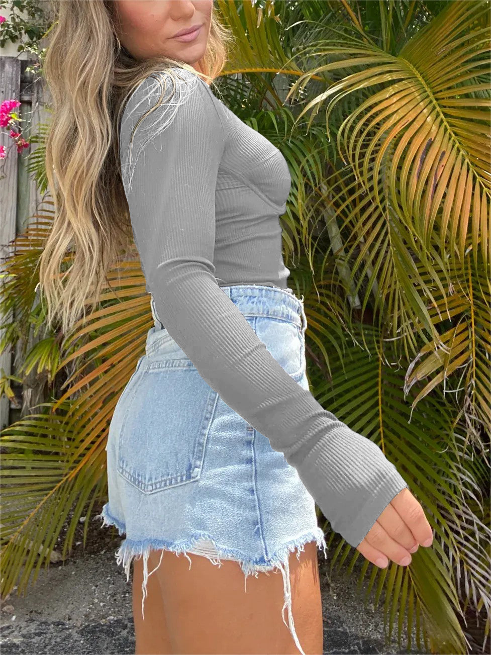 Naotstore - Underwire Midi Cropped Top