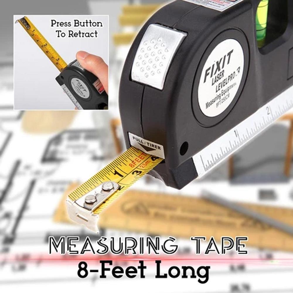 Naotstore - Multipurpose Laser Level 4 In 1 Laser Measuring Tool