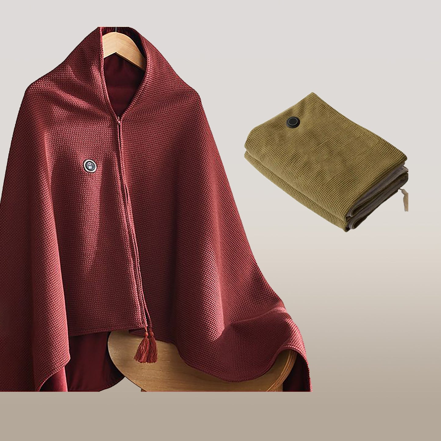 Naotstore - Portable Heated Shawl