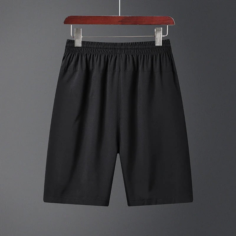 Naotstore - Stylish and Comfortable Plus Size Men's Ice Silk Stretch Shorts