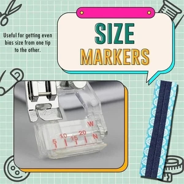 š„Specials this week - Adjustable Bias Tape Binding Foot - naotstore