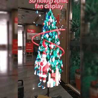 Naotstore - 3D Hologram LED Fan Projector