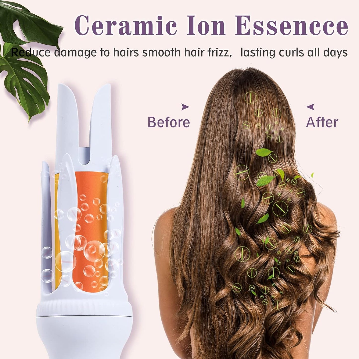 Naotstore - Rotating automatic curling iron