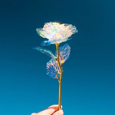 Naotstore - Captivating Luminous Golden Rose