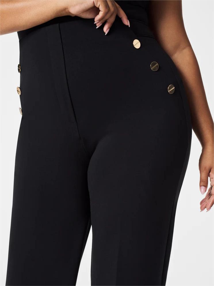 š¤£Last day! š„Special sale - Tummy Control Button Wide Leg Pant - naotstore