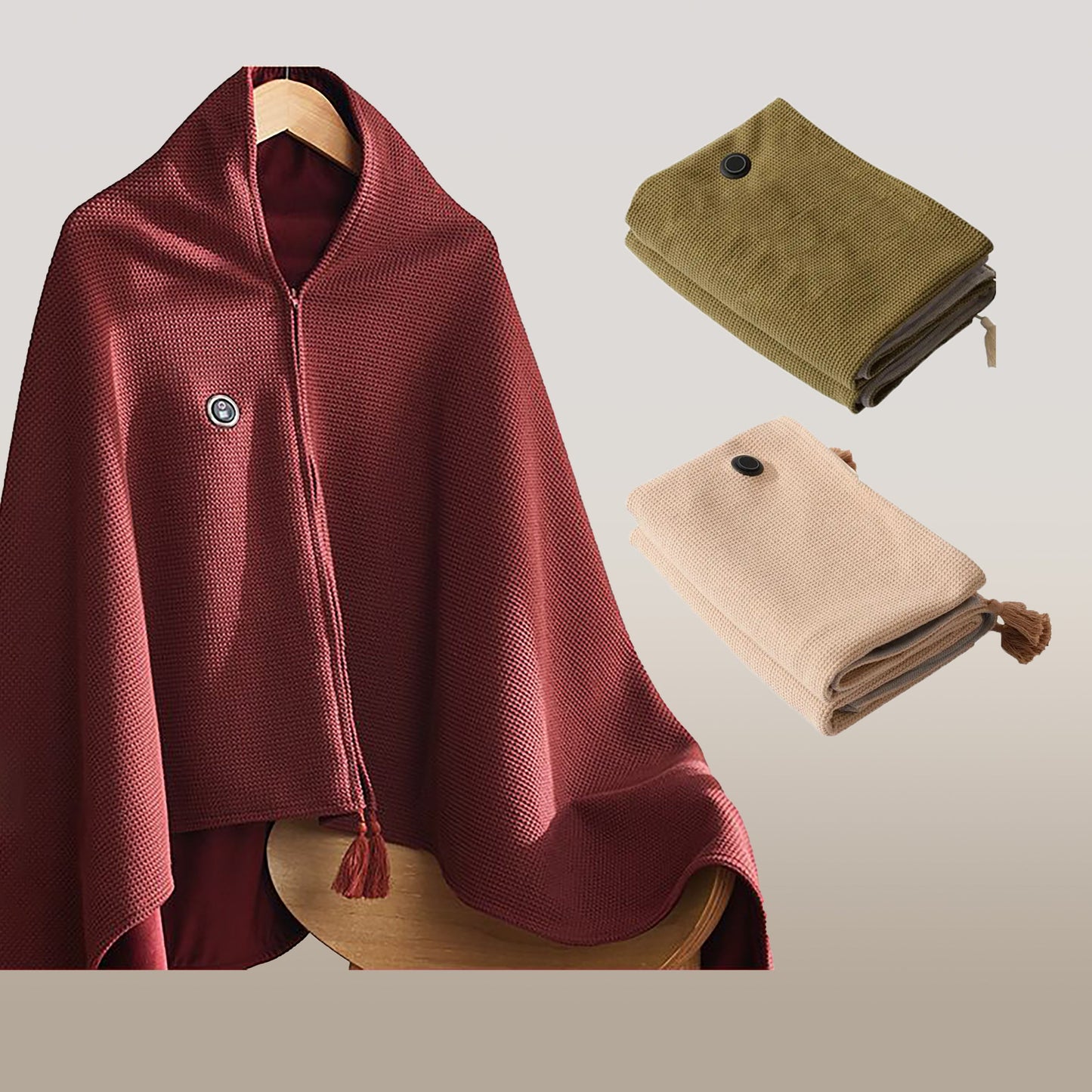 Naotstore - Portable Heated Shawl