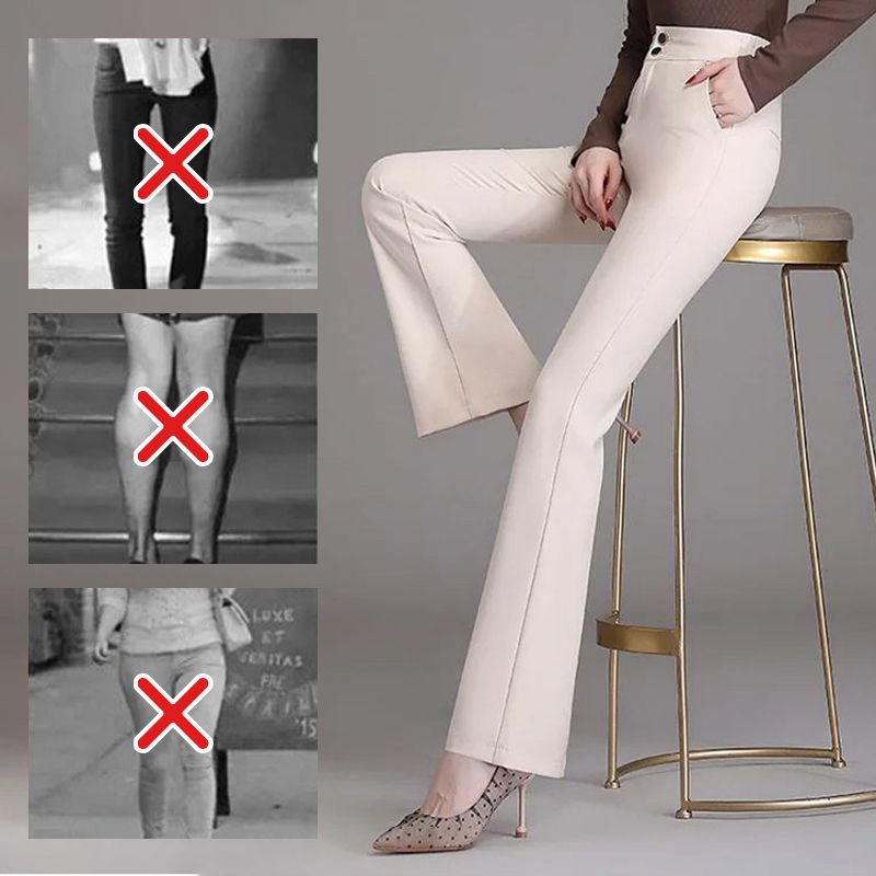 Naotstore - Women’s Fashion Elegant Flare Trousers