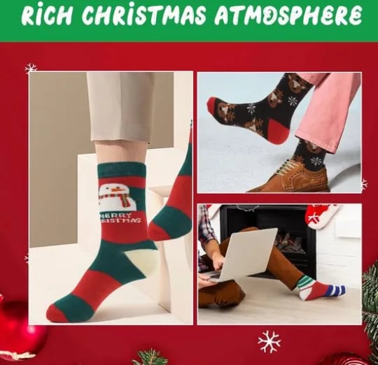 Naotstore - Christmas Warm Socks Advent Calendar