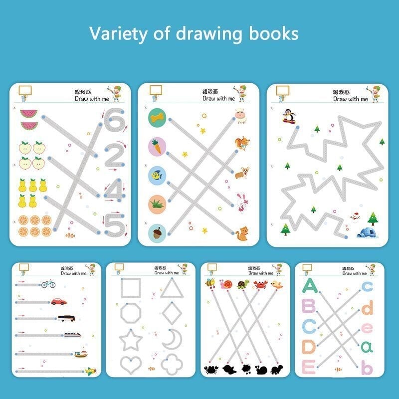Naotstore - Magical Tracing Workbook Set