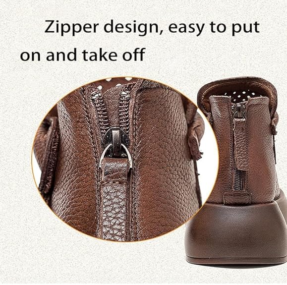 Naotstore - Newest Women's Retro Soft PU Leather Sandalias