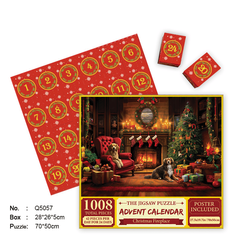 Naotstore - Christmas Advent Calendar Puzzle