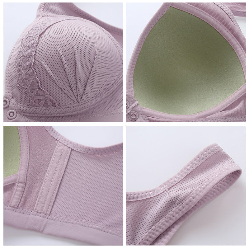 š„Last day! š„Special sale - Front Button Breathable Skin-Friendly Bra - naotstore