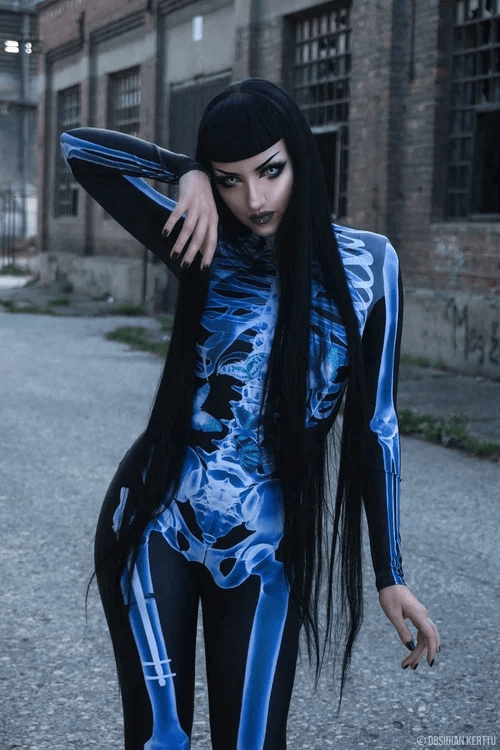 đHalloween's hottest items - Sexy skull leggings - naotstore