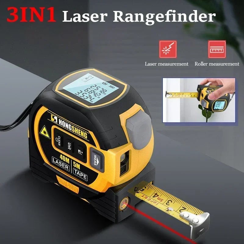 Naotstore - Measurin Sight 3-In-1 Infrared Laser Tape Measuring