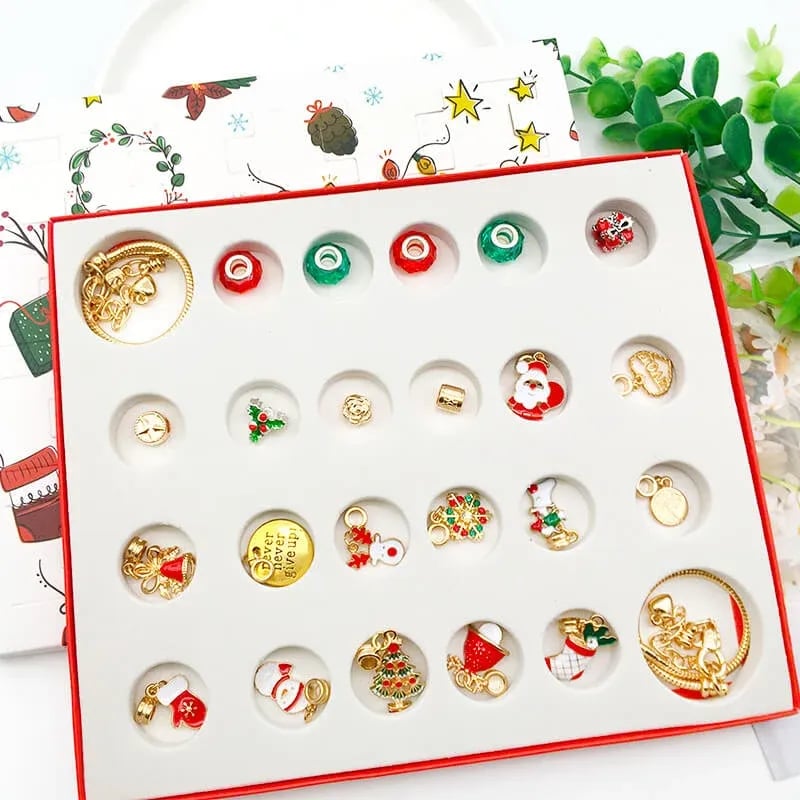 Naotstore - diy christmas advent calendar bracelets set