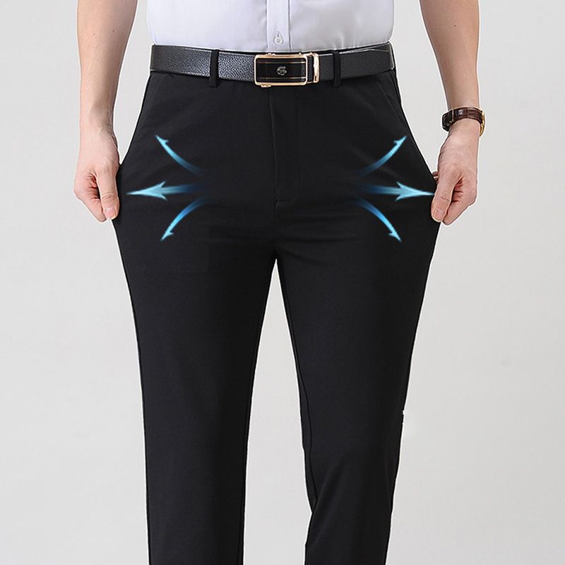 š„Hottest items of the year - Menās Fashionable Stretch Plush-lined Suit Pants - naotstore