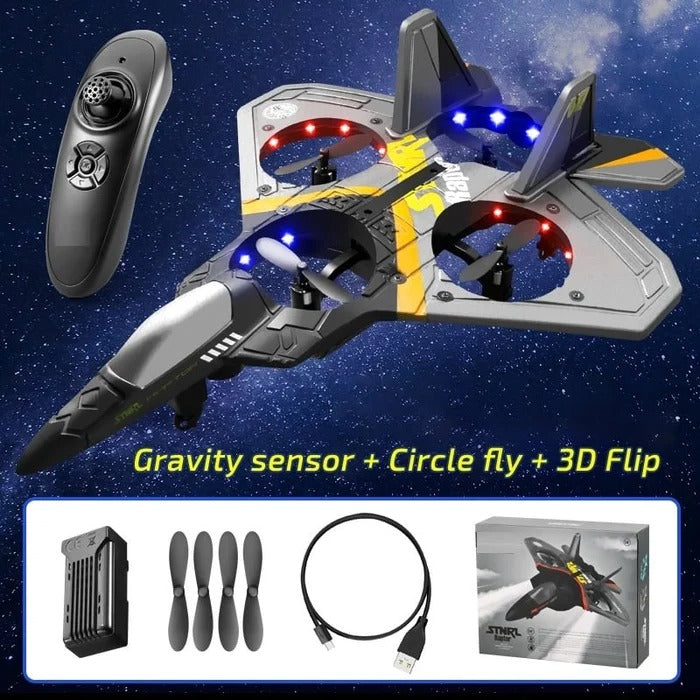 Naotstore - V17 Jet Fighter Stunt RC Airplane