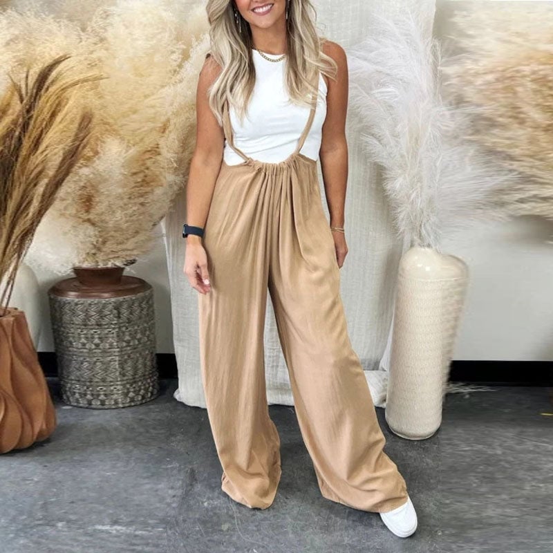 Naotstore - Stylish Suspender Jumpsuit