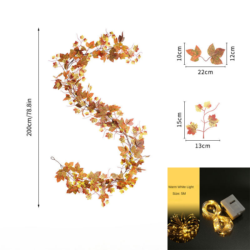 Naotstore - Autumn Leaves LED Garland