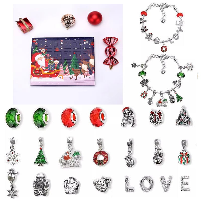 Naotstore - diy christmas advent calendar bracelets set