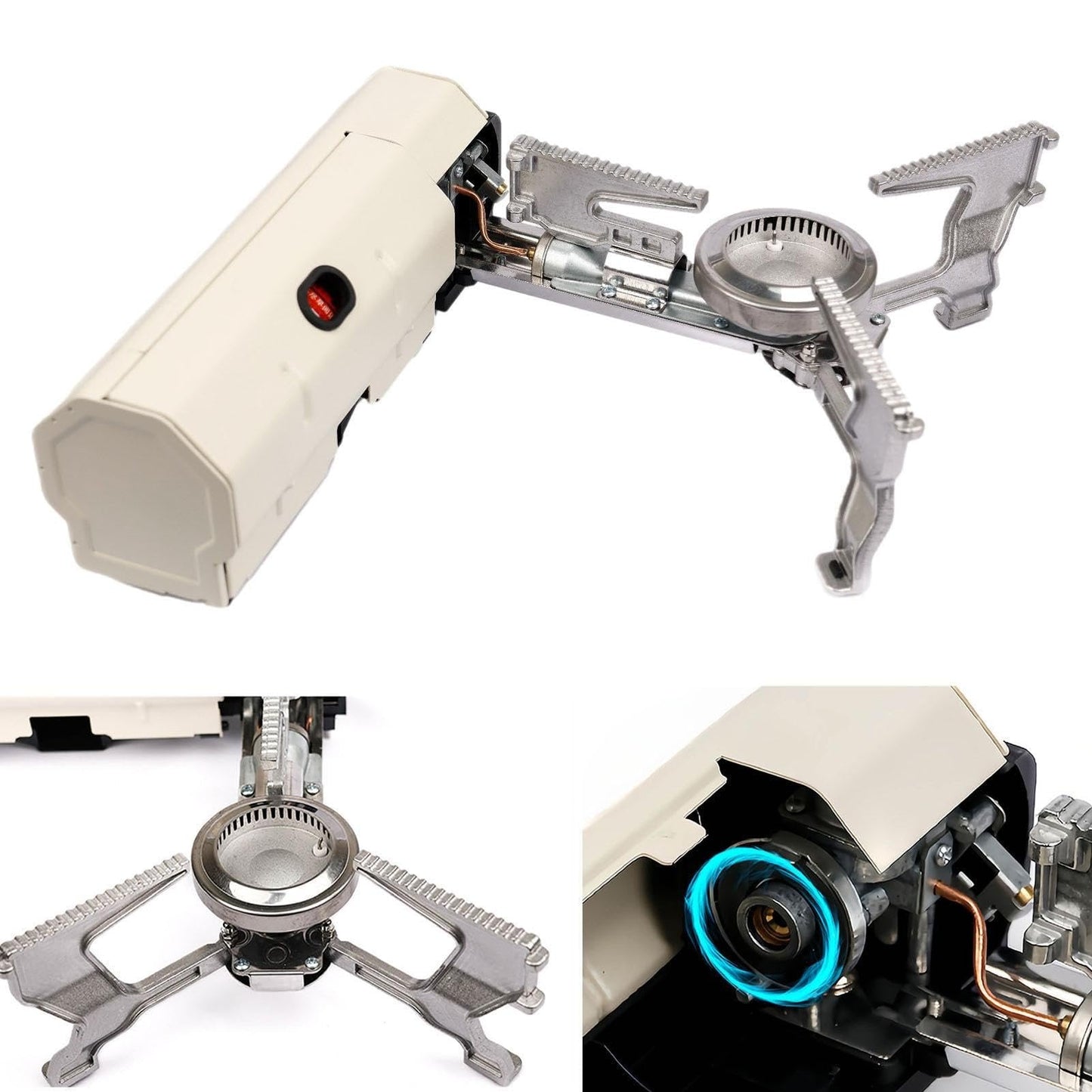 Naotstore - Compact Folding Spyder Camping Gas Stove
