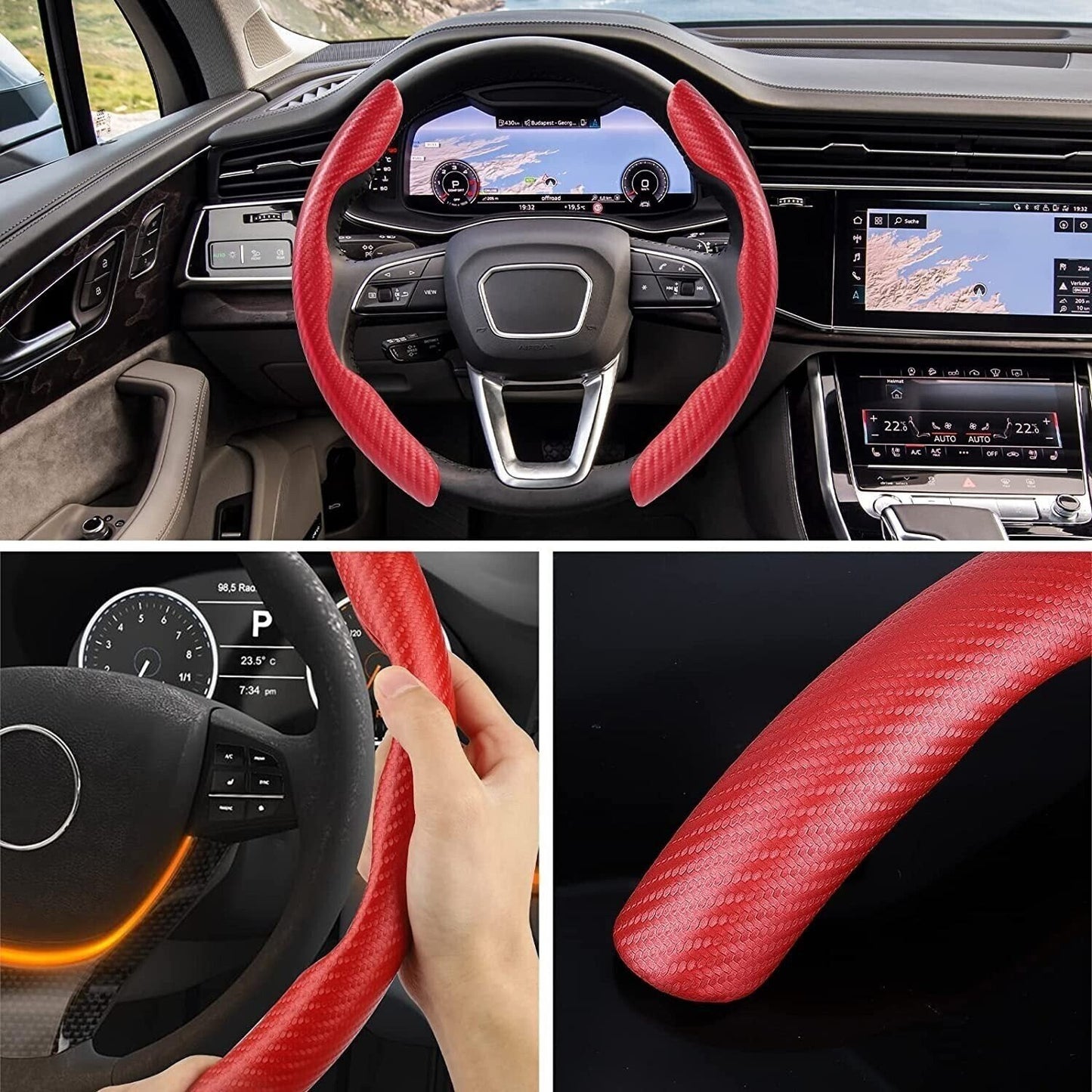 Naotstore - Car Anti-Skid Steering Wheel Cover