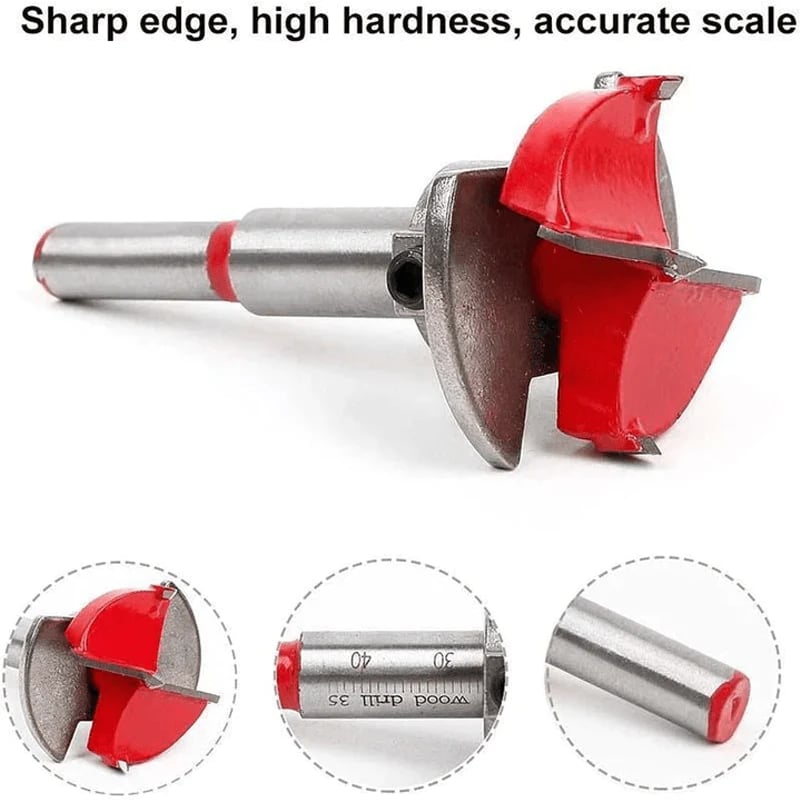 Naotstore - Positioning Woodworking Drill Bit Set