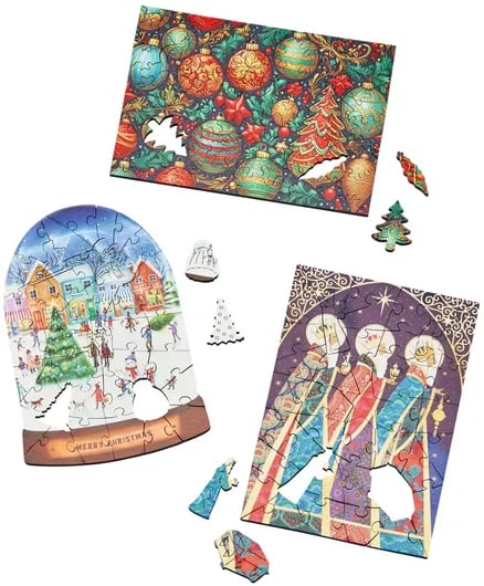 Naotstore - 24 Days Of Christmas Puzzles Advent Calendar