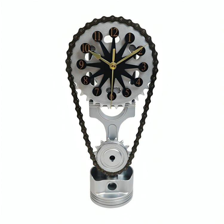 Naotstore - Rotating Metal Gear Clock