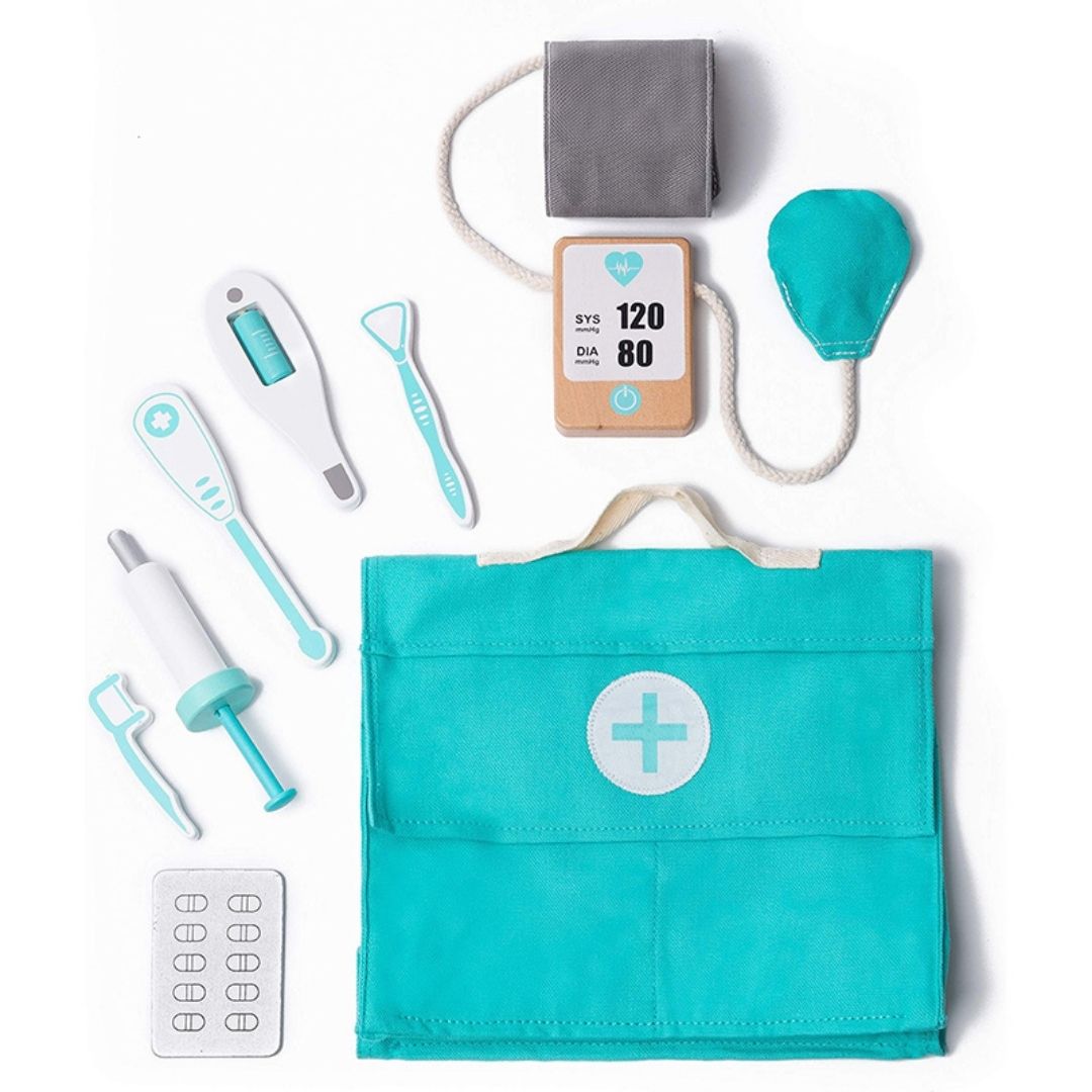 Naotstore - Wooden Doctor Role Play Set