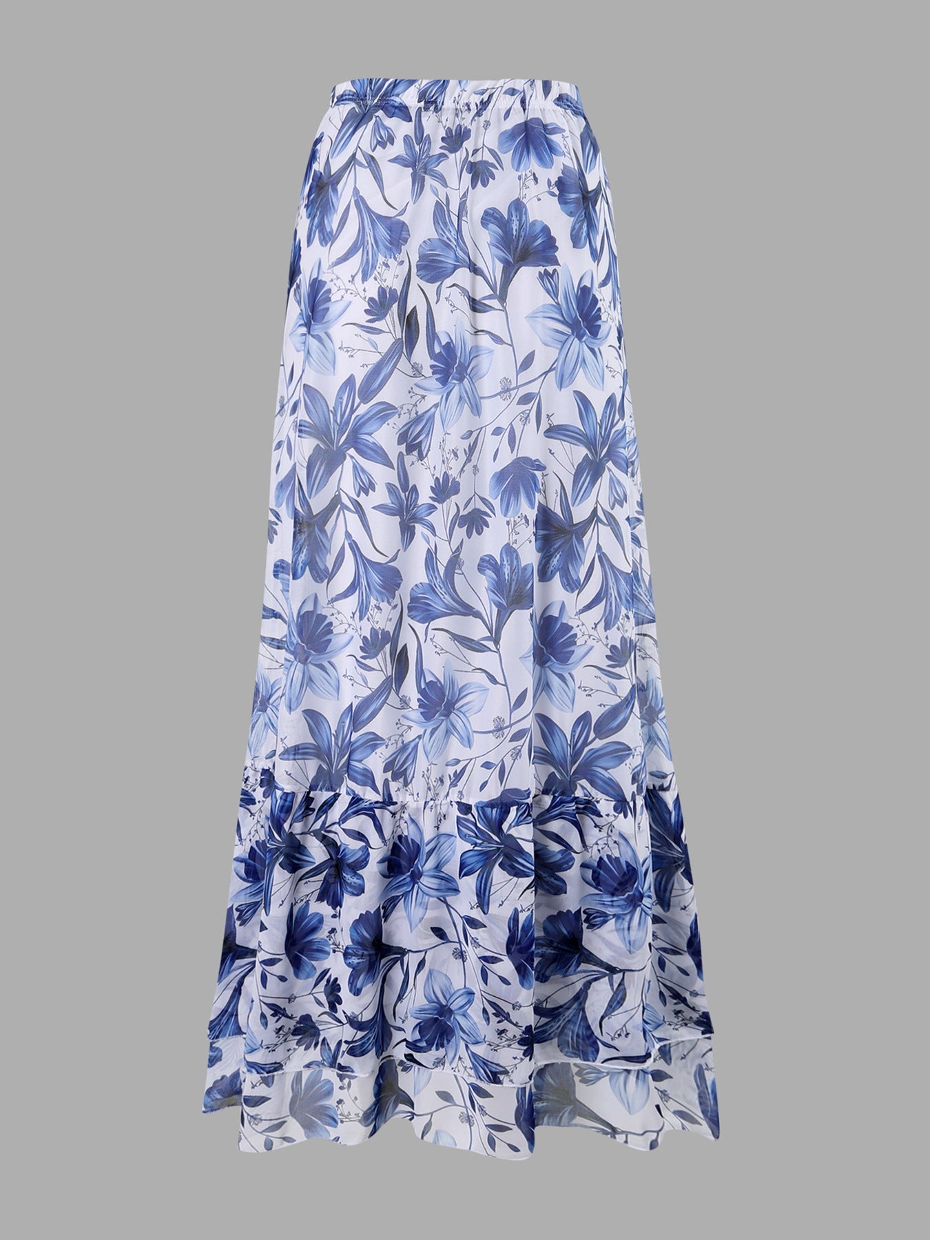 🎉🔥LAST DAY 55% OFF🔥blue and white porcelain swimsuit wrap skirt suits