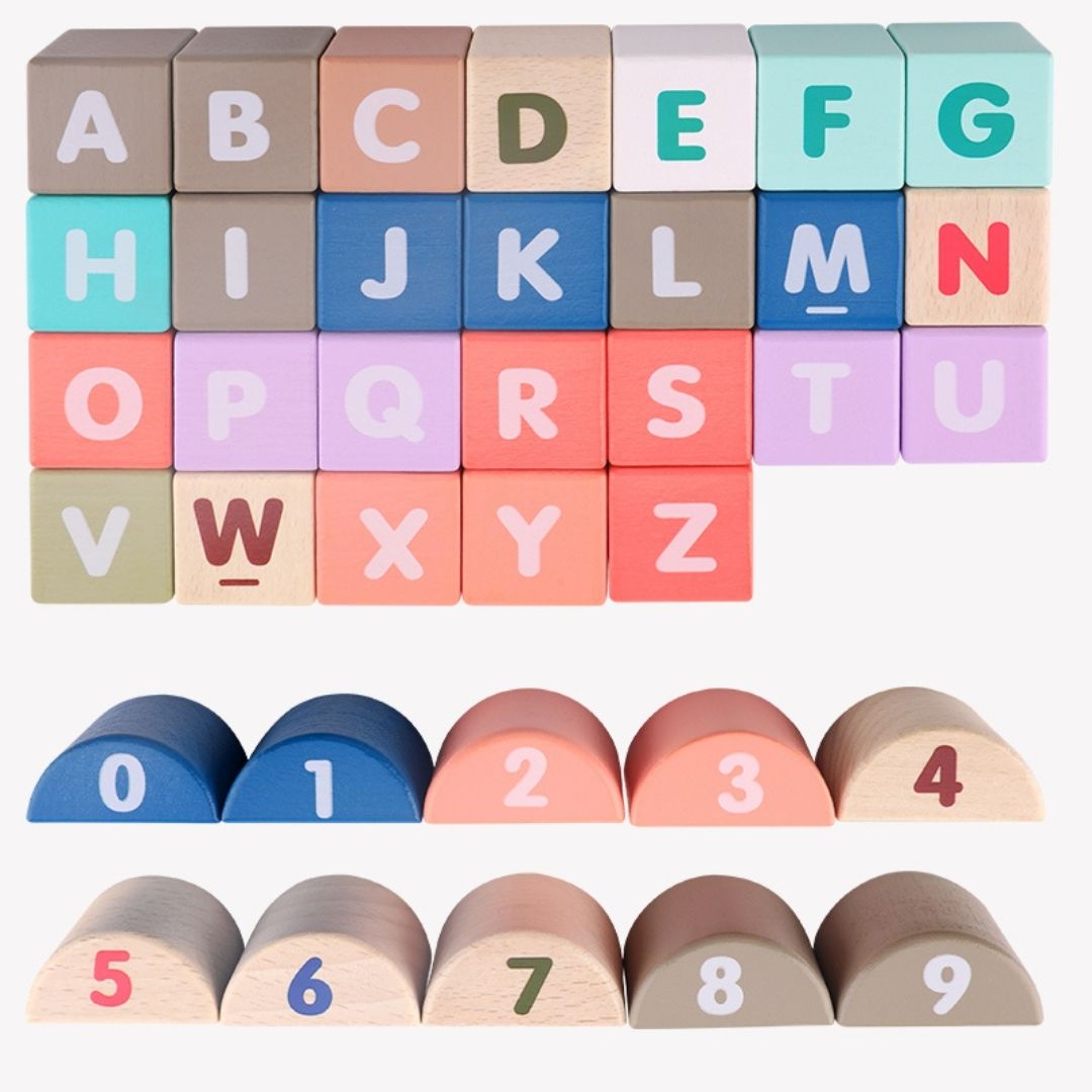 Naotstore - Wooden City Building Blocks Set