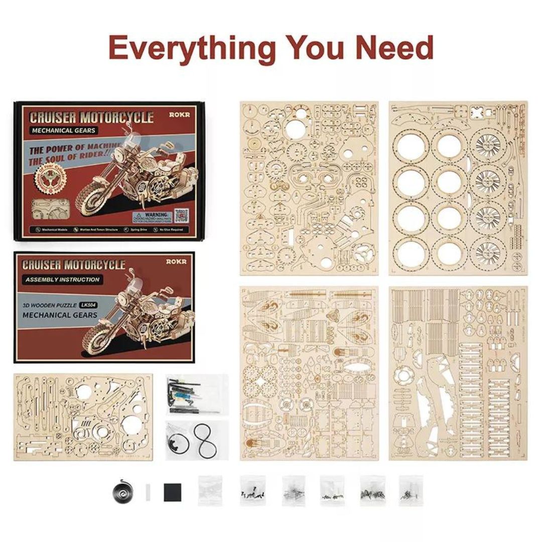 Naotstore - Cruiser Motorcycle Puzzle