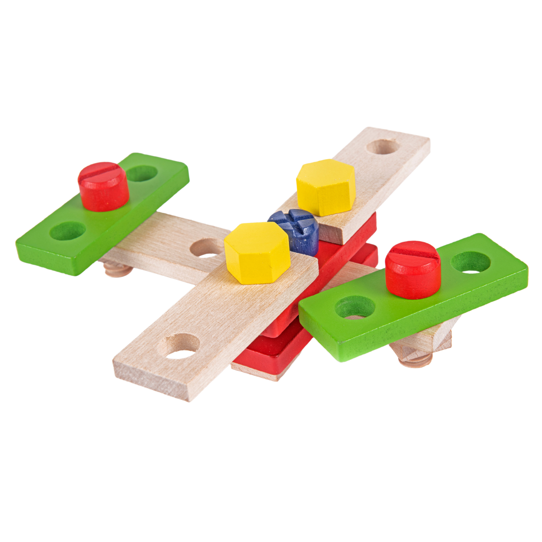 Naotstore - Wooden Tool Kit Set with Tool Box