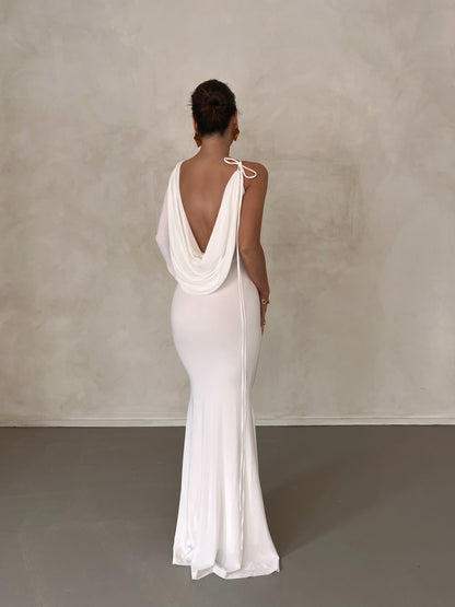 💥Hottest items this month - Women's Sexy Backless Maxi Dress Slim Dress - naotstore