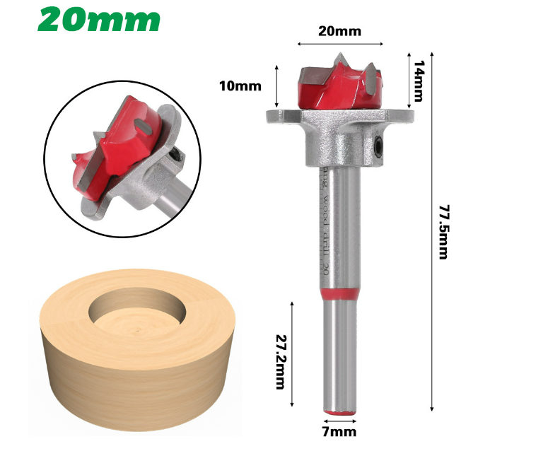Naotstore - WOODWORKING POSITIONING DRILL SET