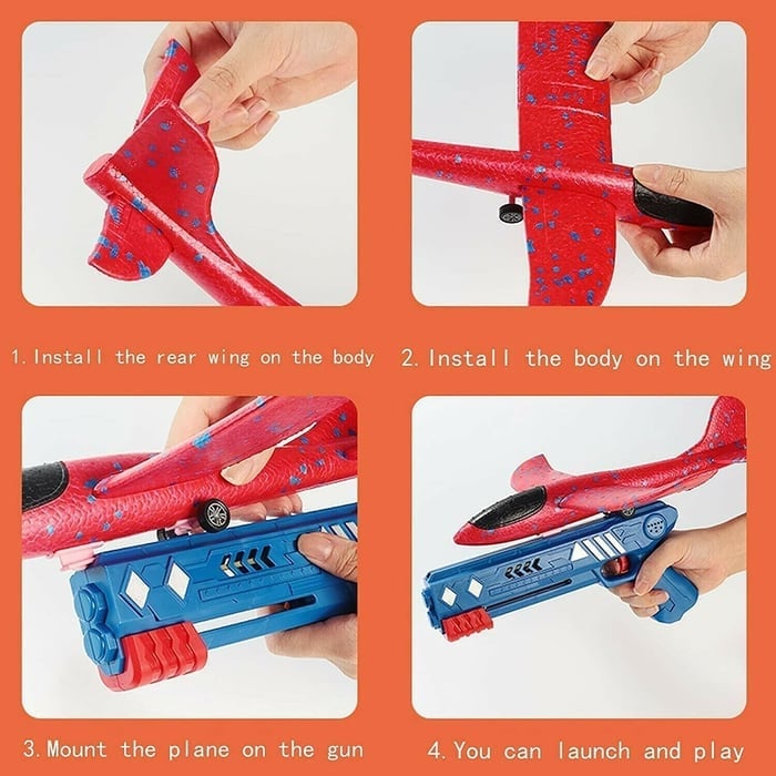 Naotstore - Airplane Launcher Toys