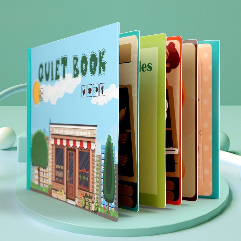 Naotstore - Sank Busy Book for Child to Develop Learning Skills