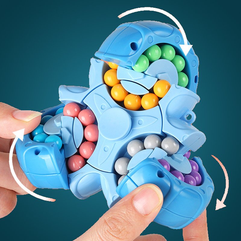 Naotstore - 2 in 1 Rubik's Cube / Magic Bean Gyro