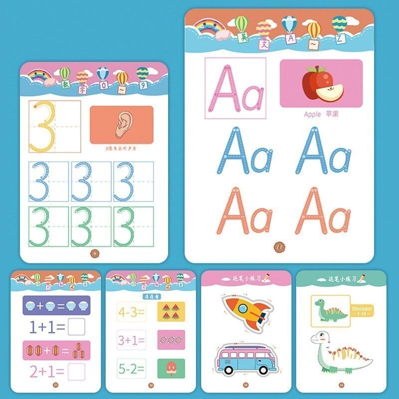 Naotstore - Magical Tracing Workbook Set