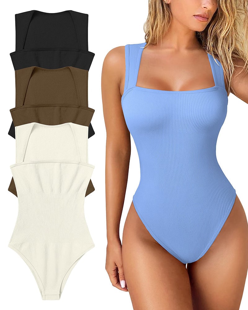 🤣Last day! 💥Special sale - Sleeveless Tummy Control Tank Tops Bodysuits - naotstore