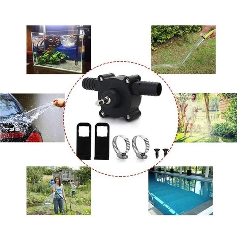 Naotstore - Hand Electric Drill Drive Self Priming Water Transfer Pump