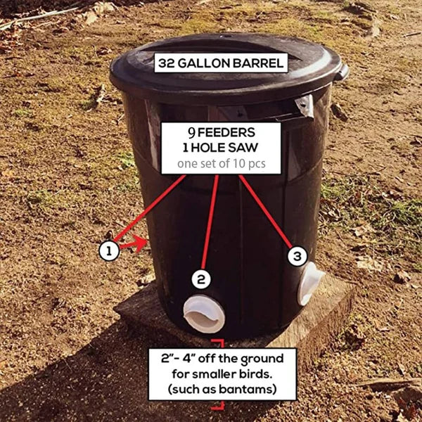 Naotstore - DIY Chicken Feeder