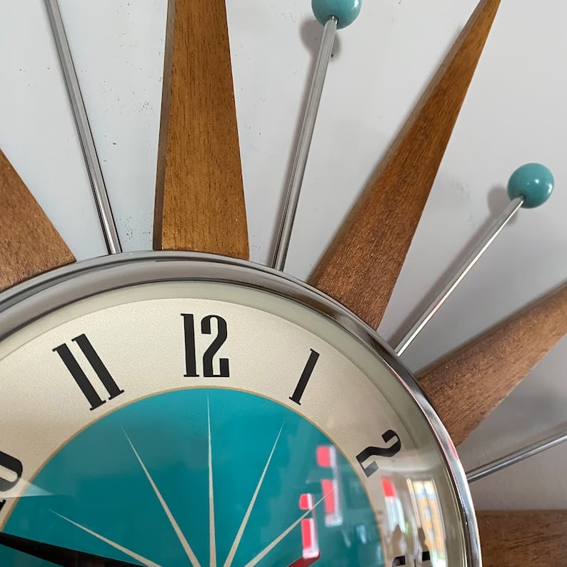 Naotstore - Starburst Sunburst Clock