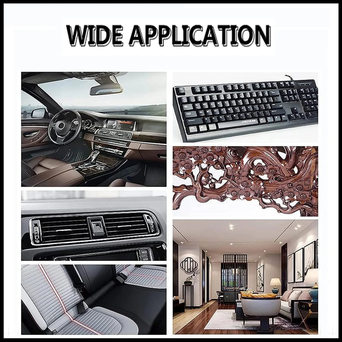 🔥LAST DAY 49% OFF🔥Exclusive Logo Customization🚗Car Interior Cleaning Multi-Tool Brush